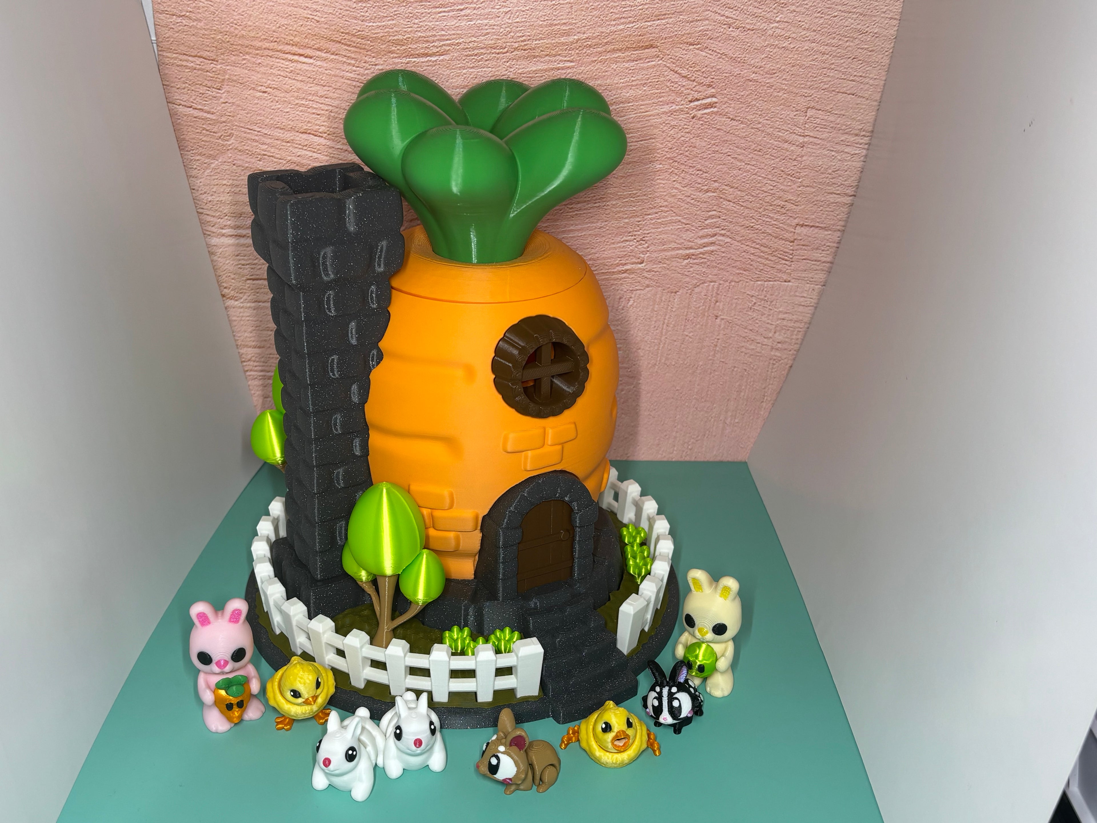 Large Carrot House