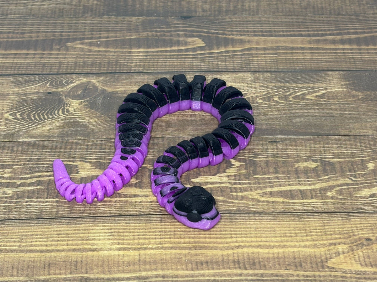 Slinky Snake - Ube - GlowIntheDark