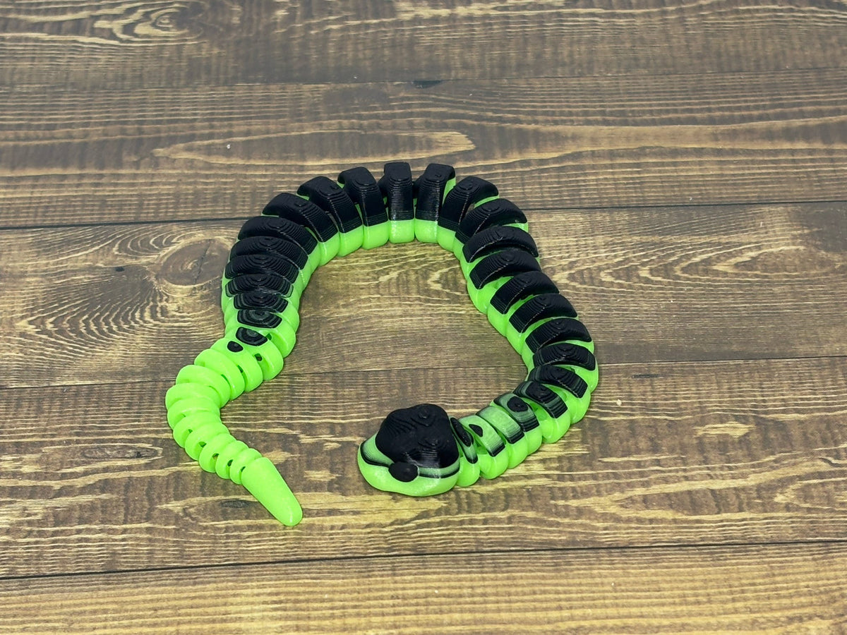 Slinky Snake - Kermit - GlowIntheDark