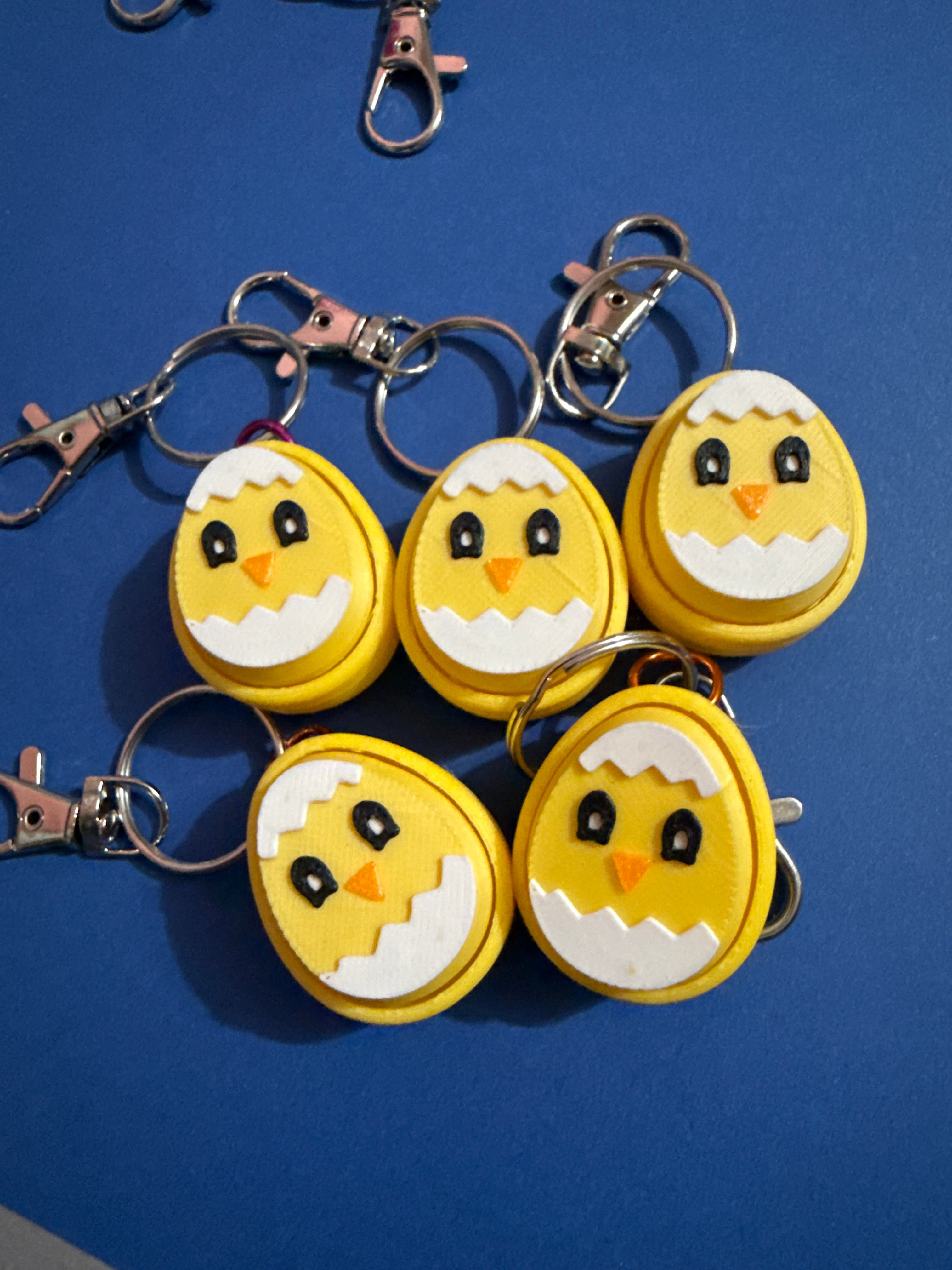 Easter Clicker Keychains