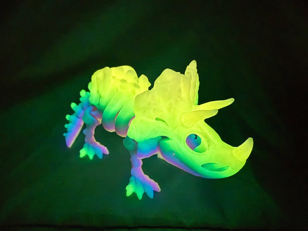 Glow In the Dark - Triceratops