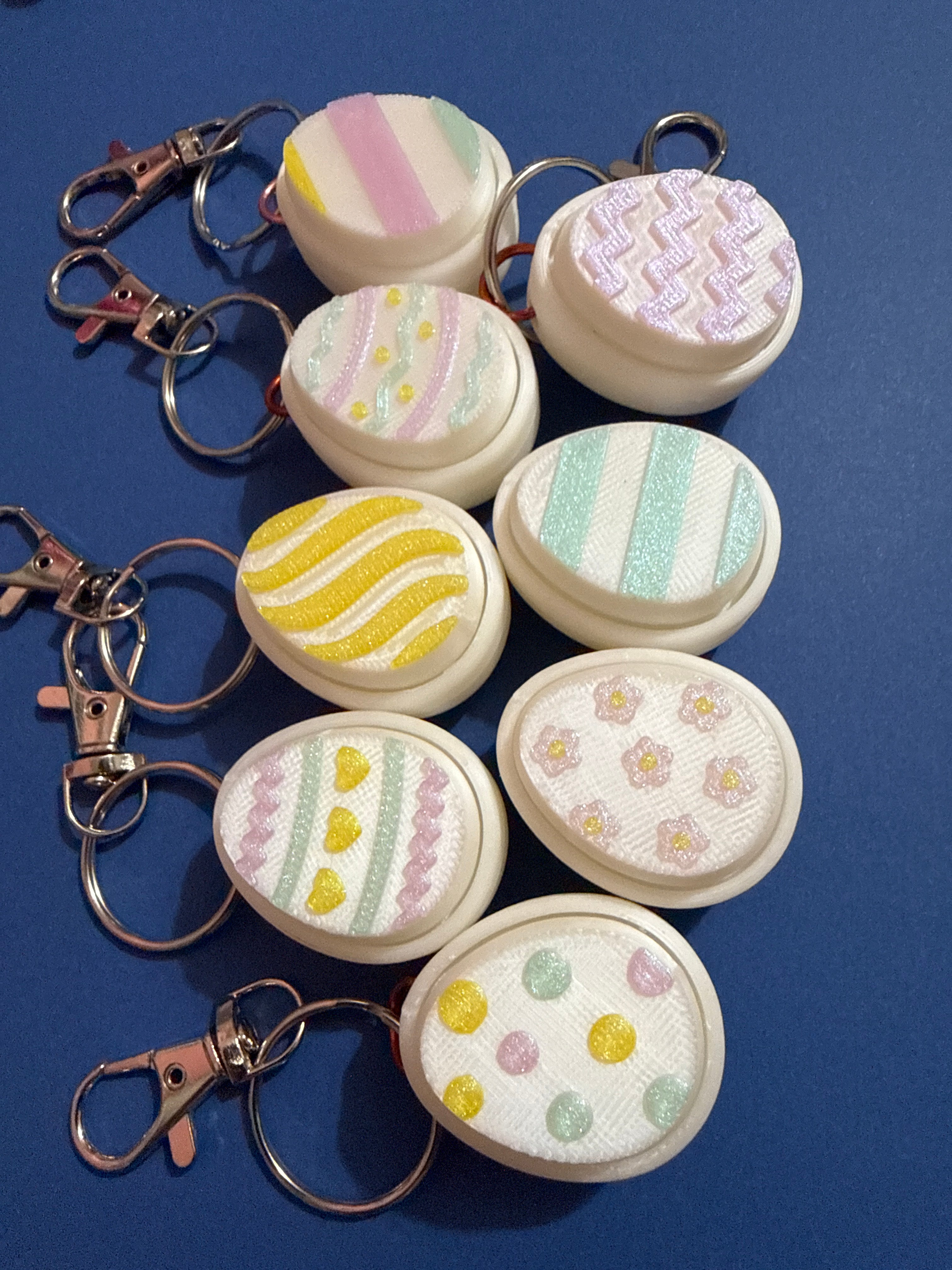 Easter Clicker Keychains