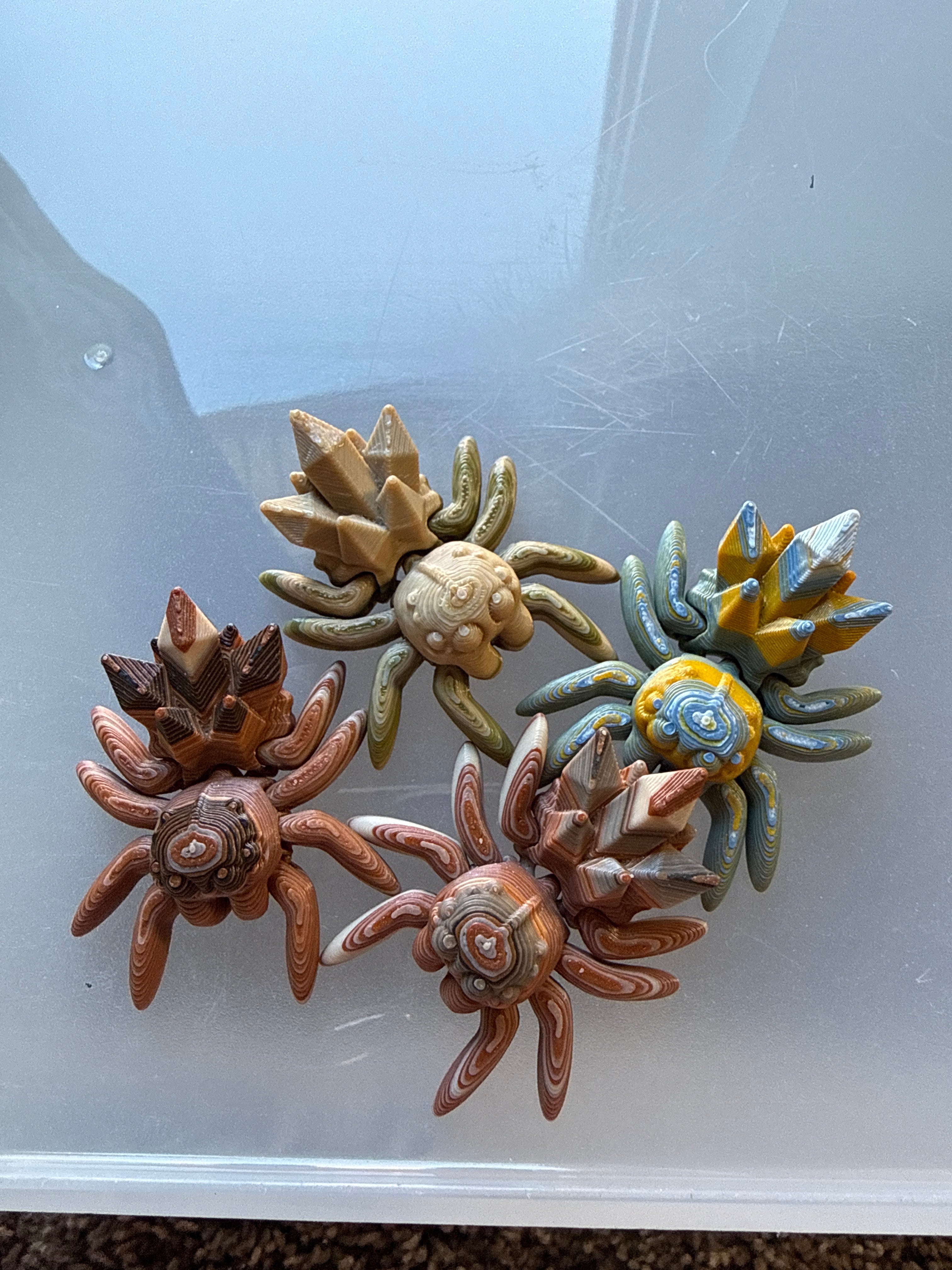 Crystal Spiders