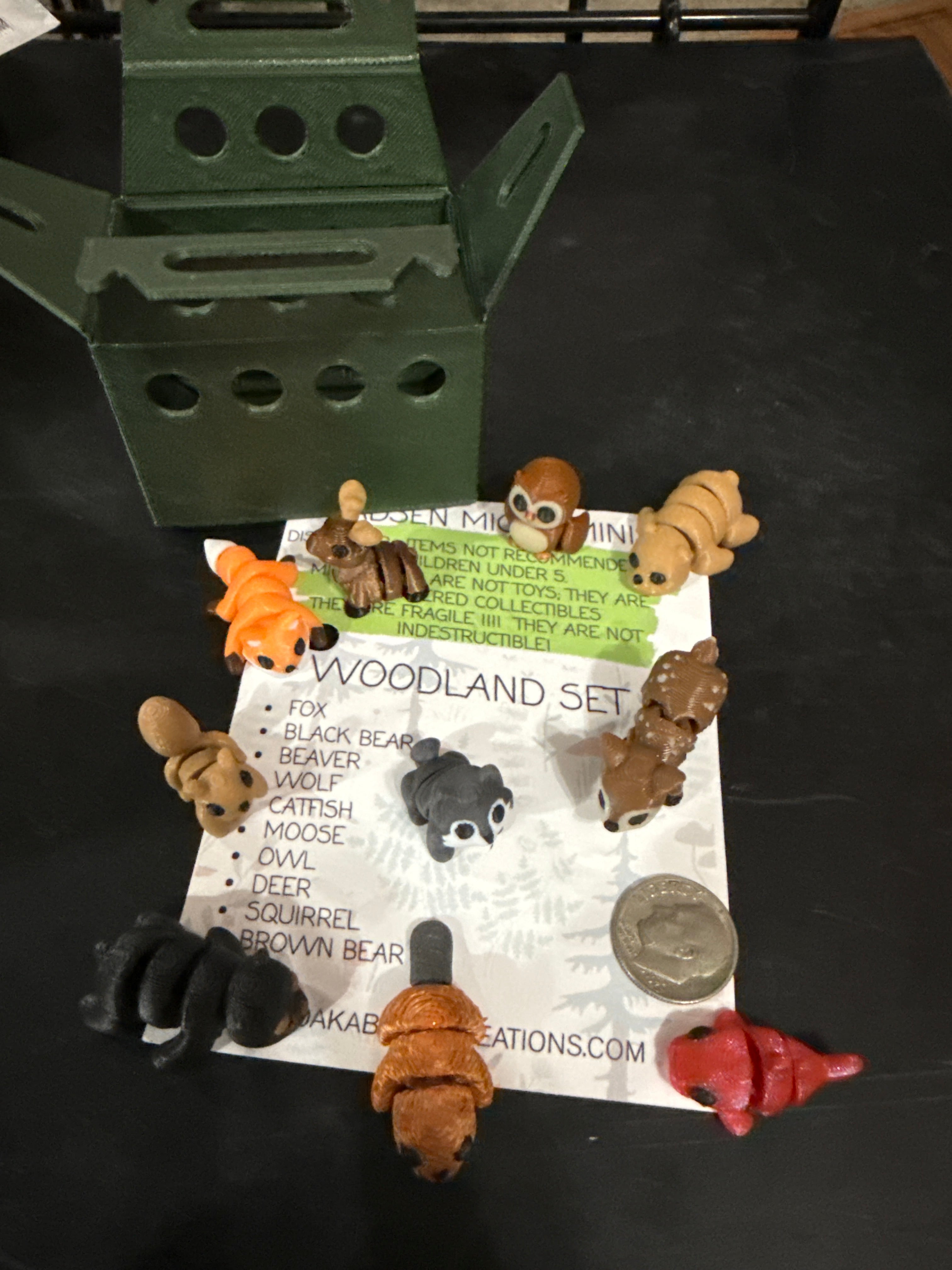 Woodland MicroMini PocketPal Collection