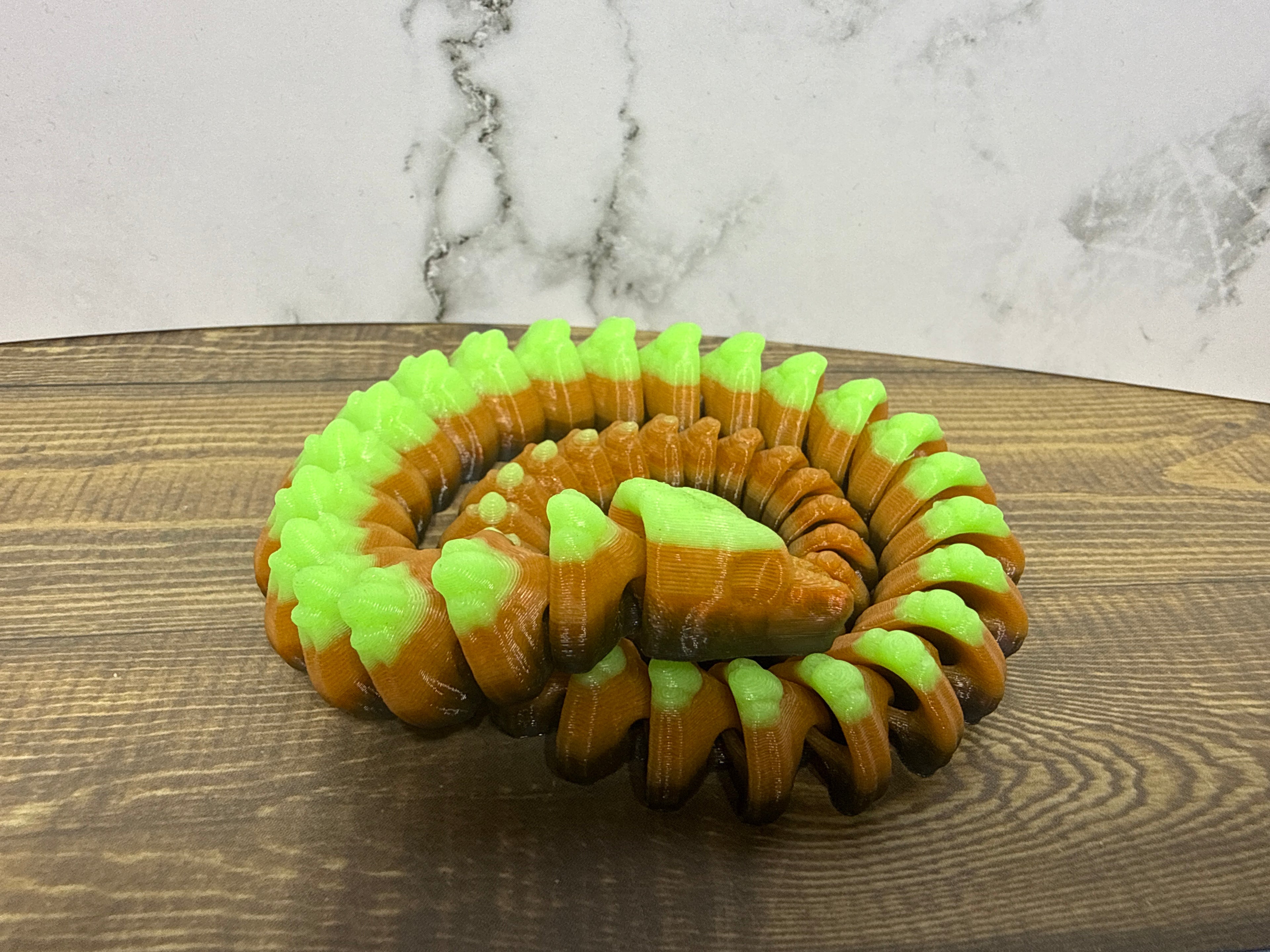 Skeleton Snake - Monty - GlowIntheDark