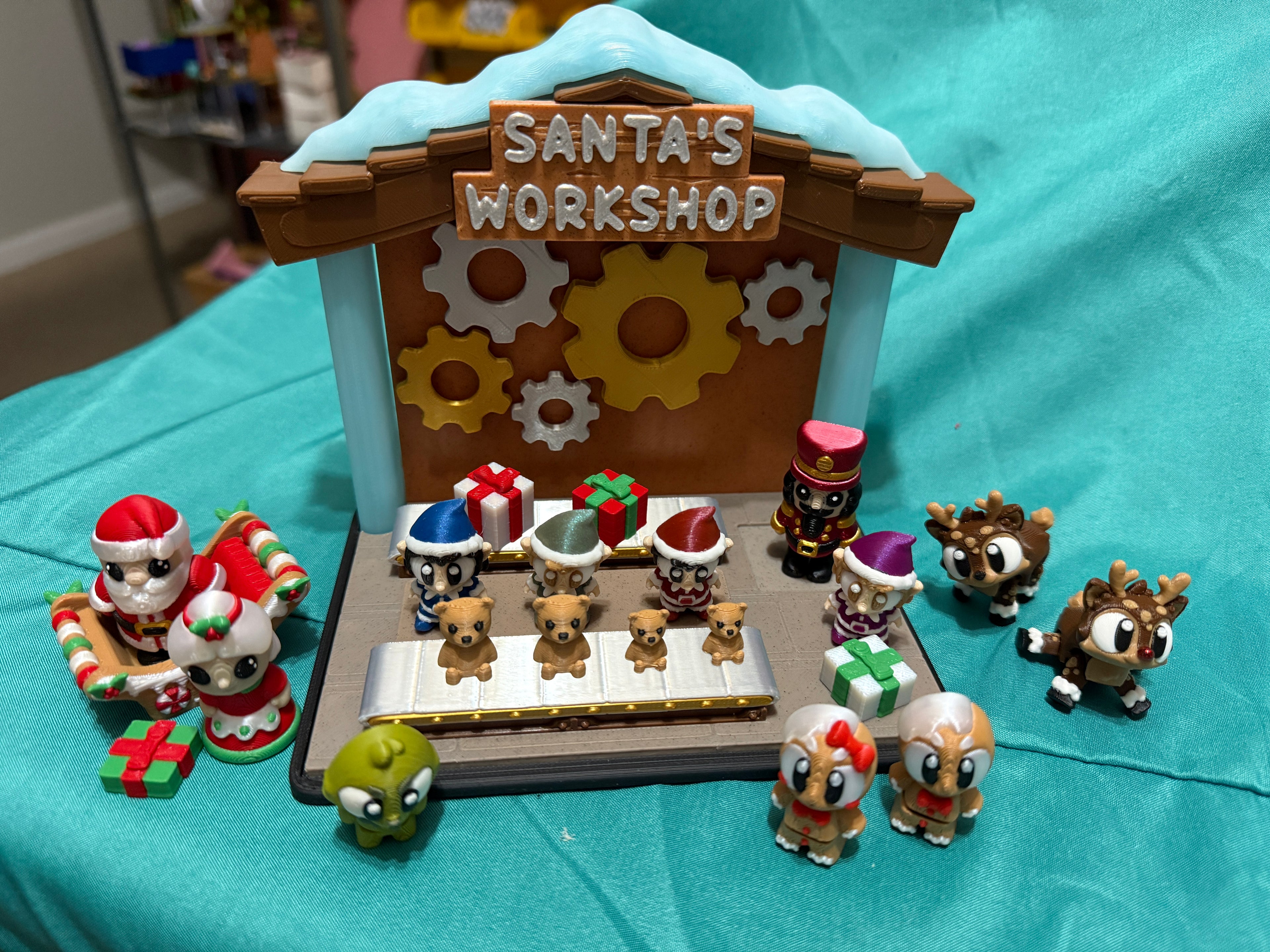 Santa’s Workshop Playset