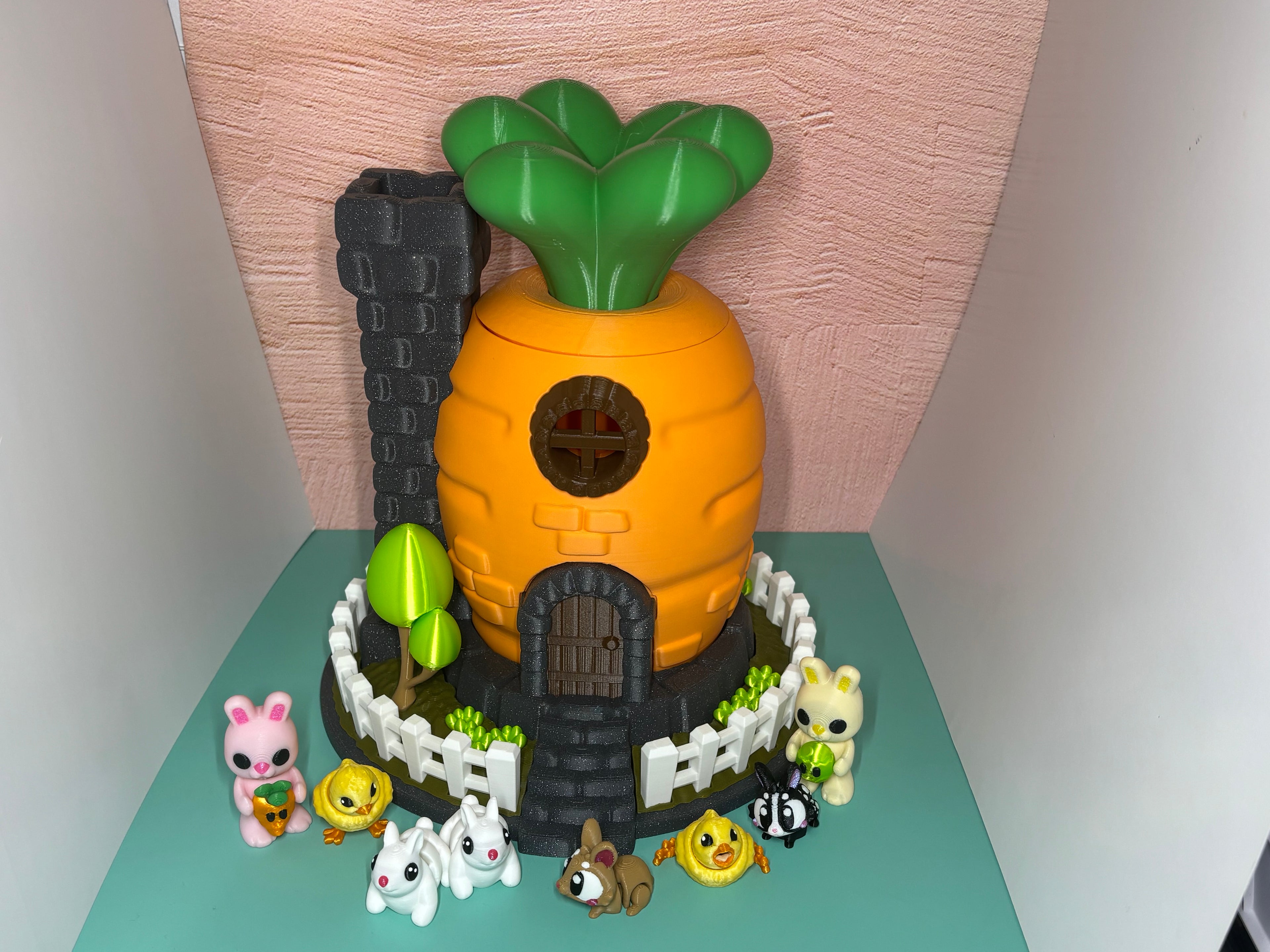 Large Carrot House
