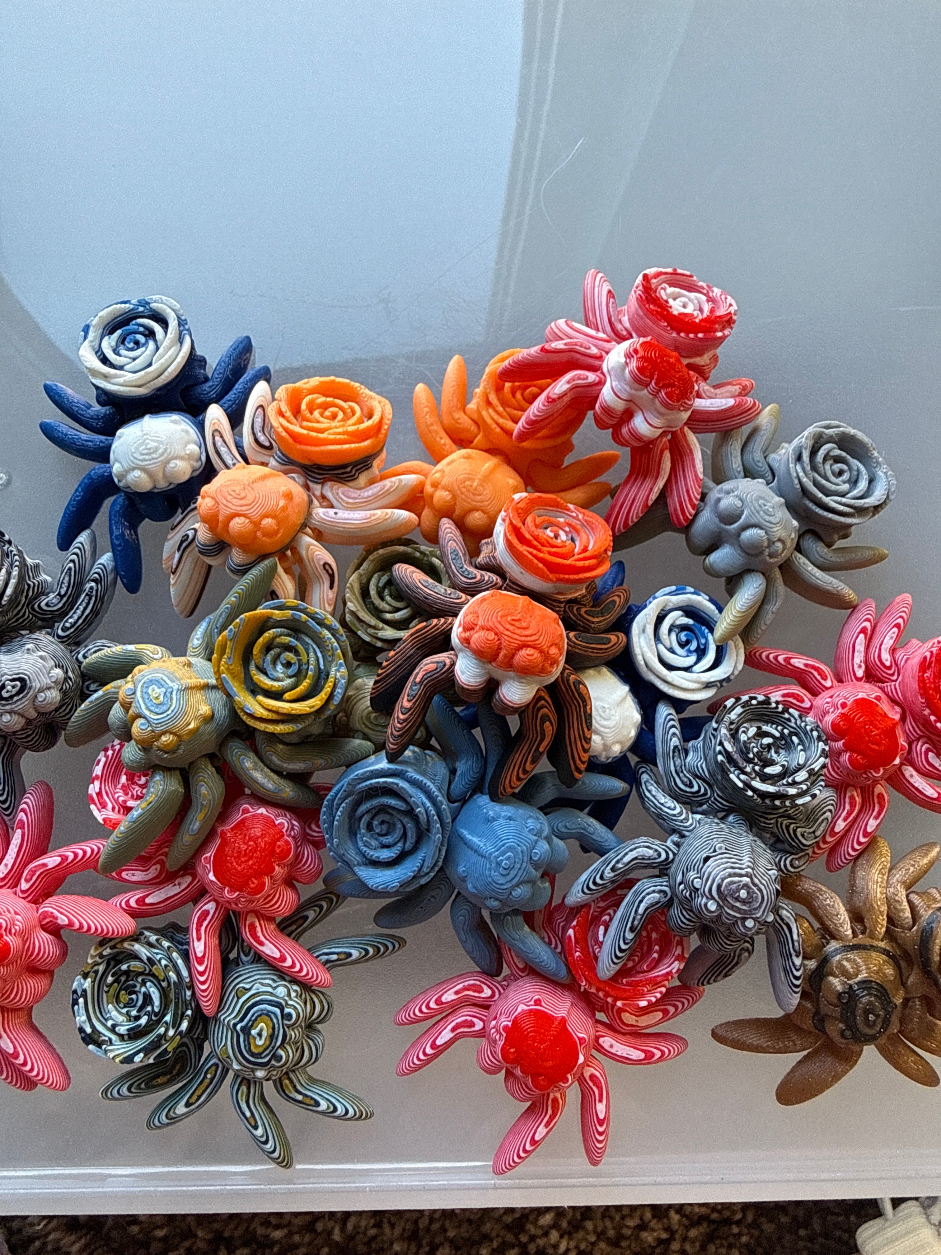 Rose Spiders