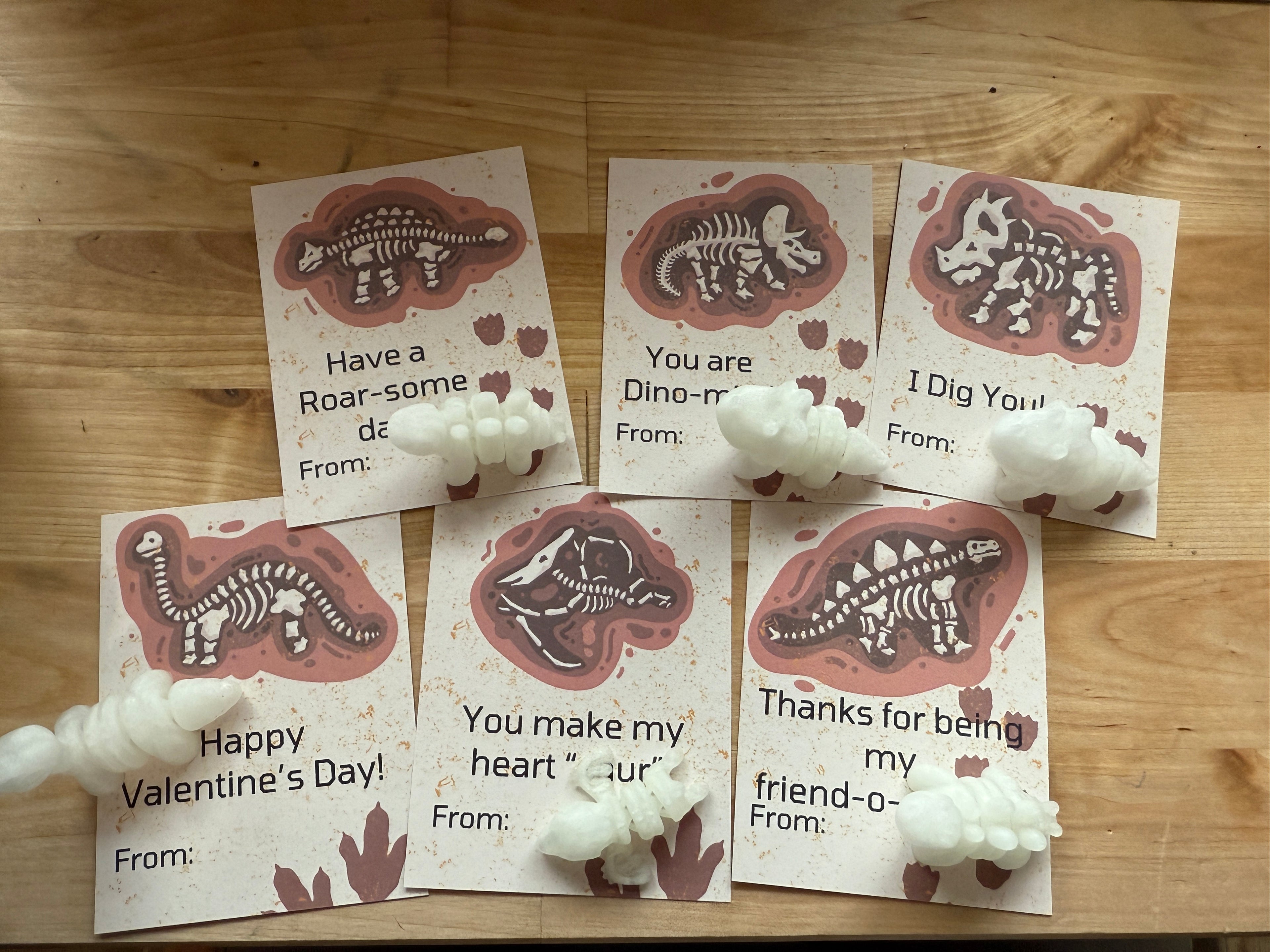 Glow in the Dark Skelli Dino Classroom Bundle