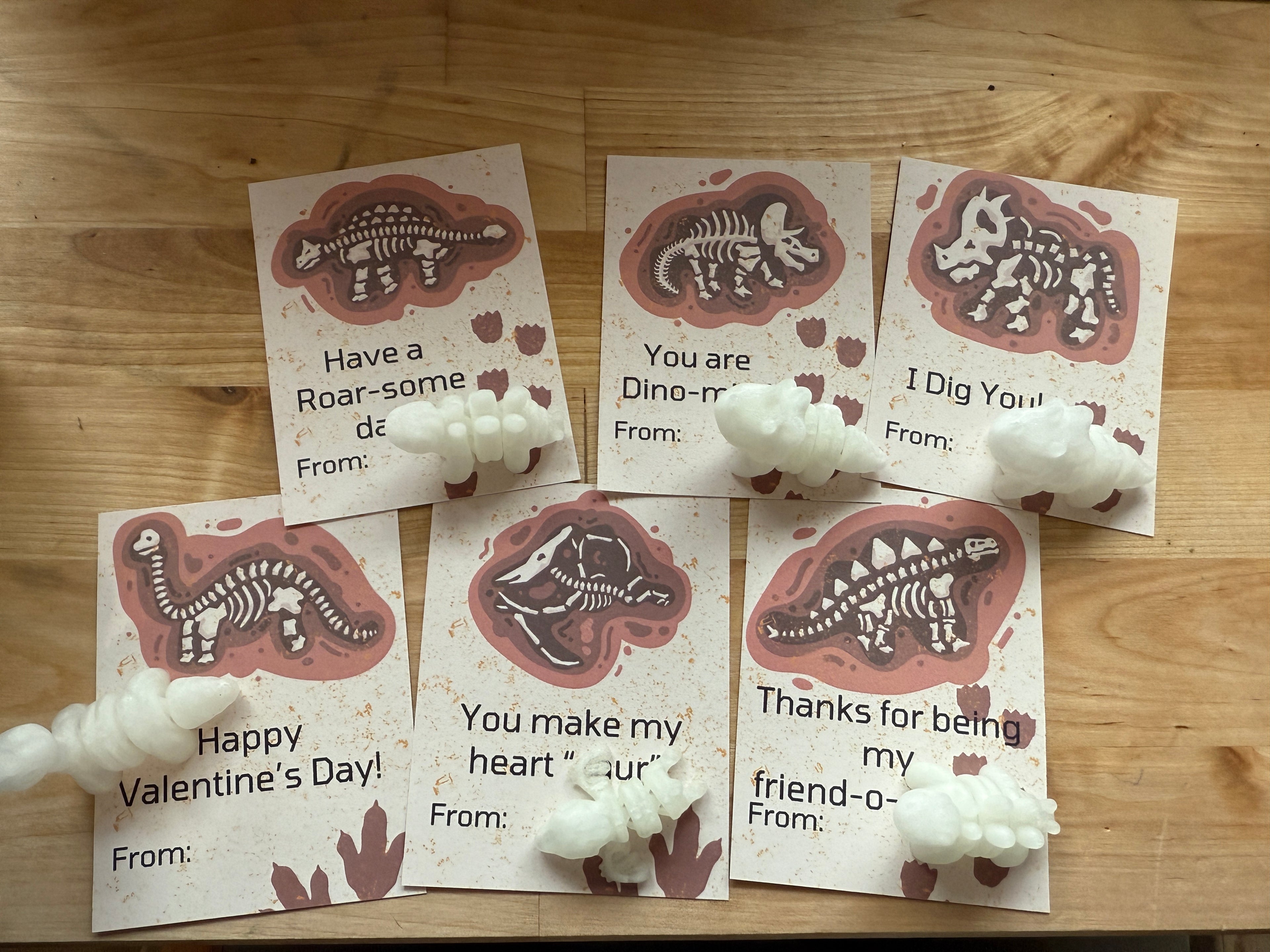 Glow in the Dark Skelli Dino Classroom Bundle