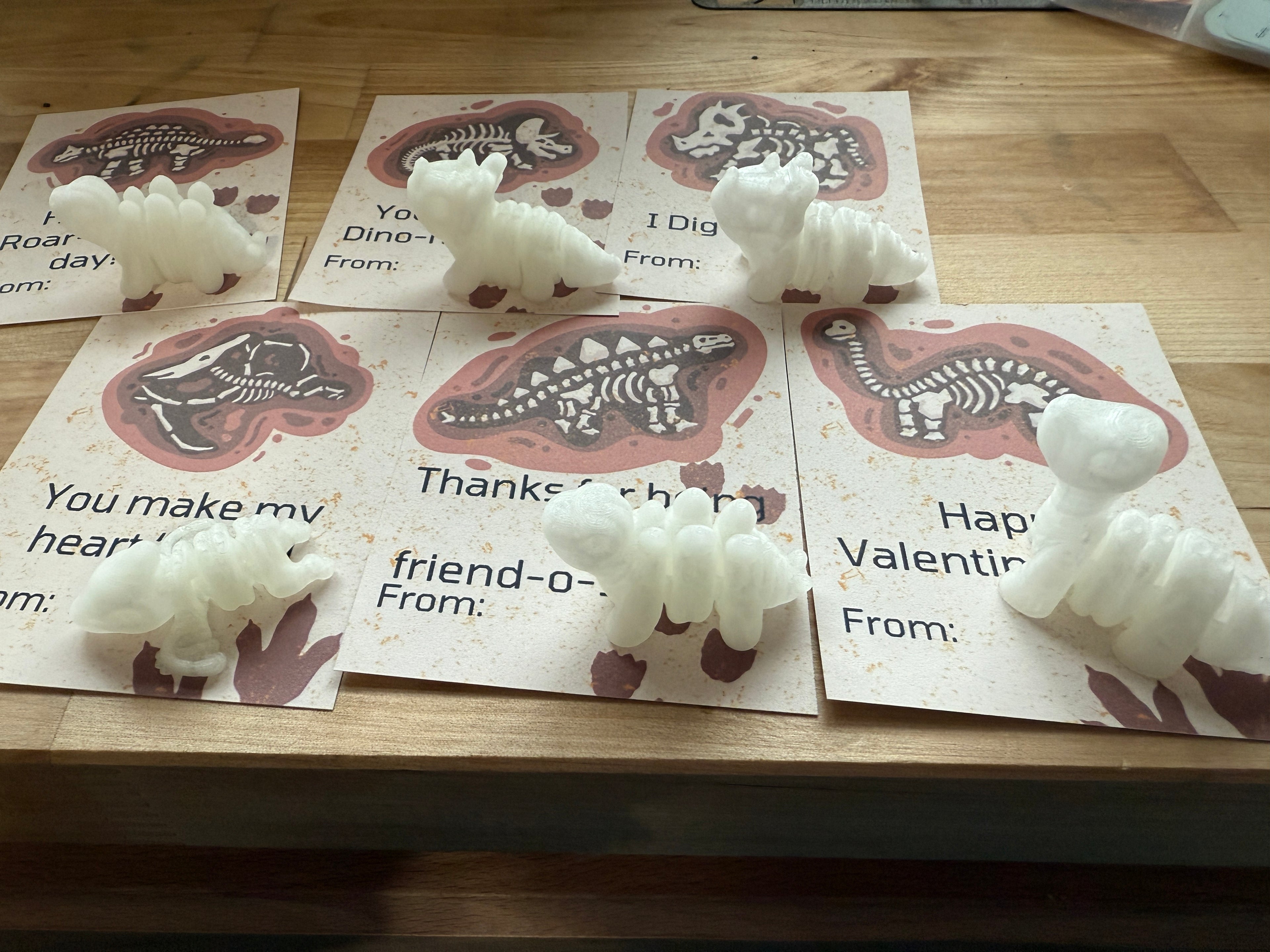 Glow in the Dark Skelli Dino Classroom Bundle