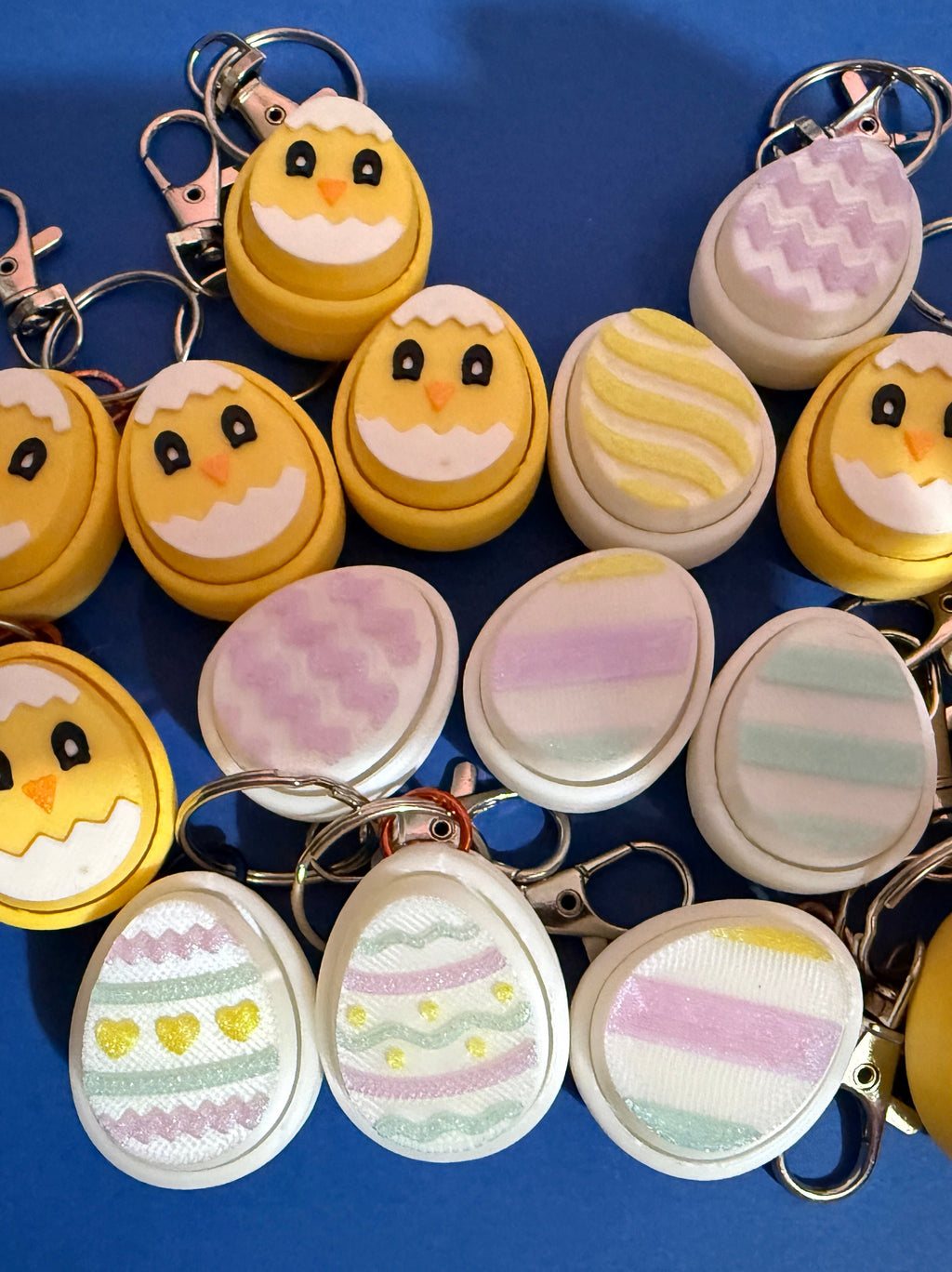 Easter Clicker Keychains