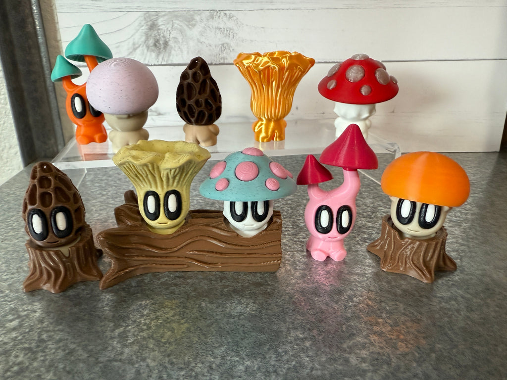 Mushroom Flight (Yes! They have little bunners!)